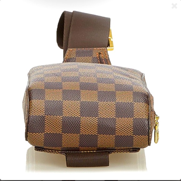 LV  - Geronimos Bag - Brown - Monogram Canvas and Leather Shoulder Bag - Picture 2 of 3
